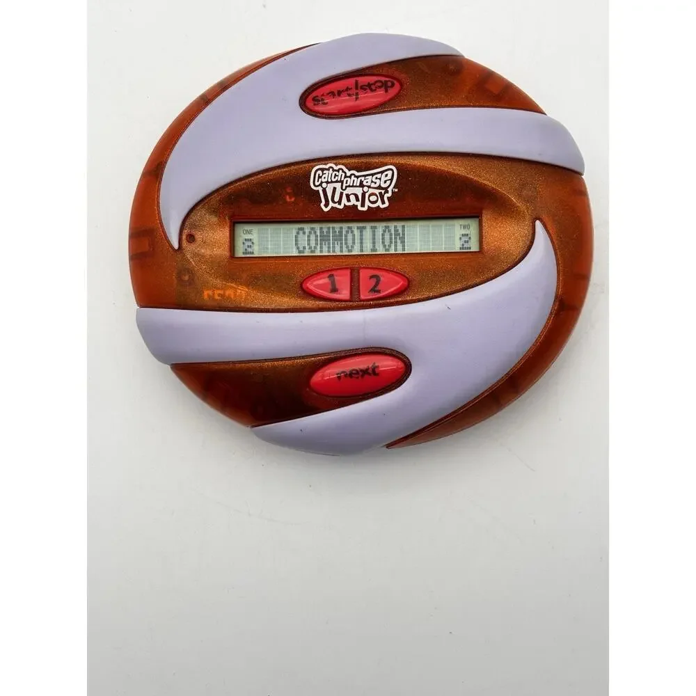 Vintage Catch Phrase Junior Jr Handheld Electronic Game Hasbro 2002 Tested/Works